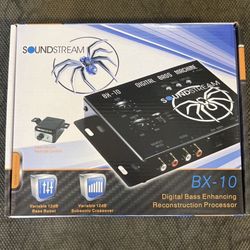 Soundstream Bass Epicenter BX-10 Processor Comes With Bass Knob