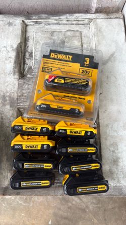 Dewalt batteries