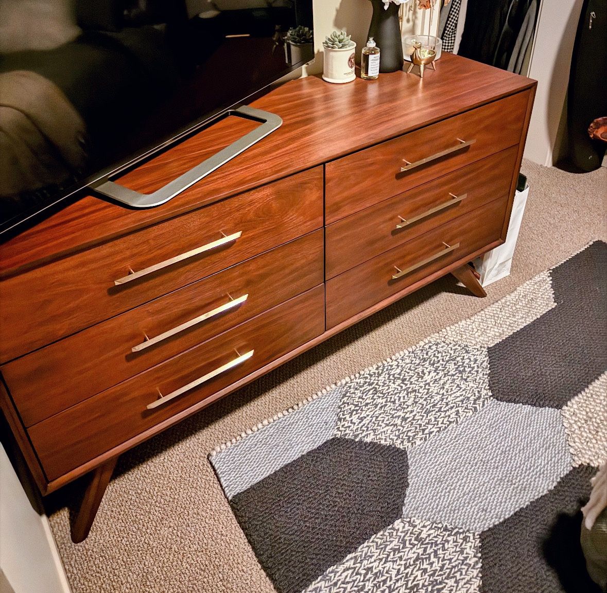 New West Elm Wright Dresser 60”