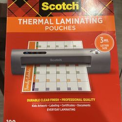 THERMAL LAMINATEG 3Mil Letter Size
