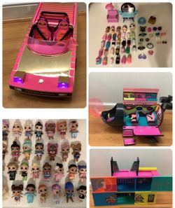 L.O.L. Dolls Huge Playset Used Great for Hours of Play