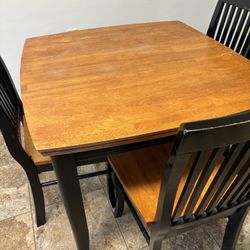 Small Dining Table With 3 Chairs 