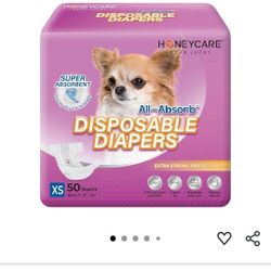 Disposable diapers for small dogs..XS