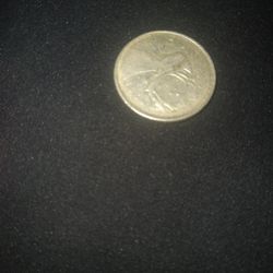 1963 Canadian 25 Cent Piece