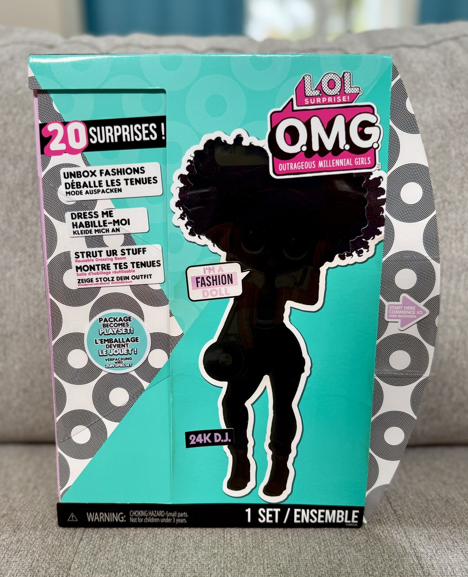 New LOL Surprise OMG Doll - 24k DJ