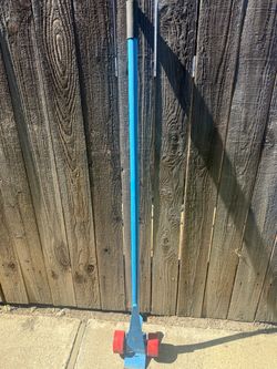 Vestil PLB/S-5 Steel Pry Lever Bar 5 Ft. Height 5,000 Lb. Capacity Blue