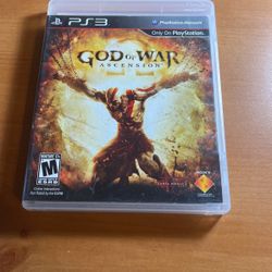 God of war Ascension PS3