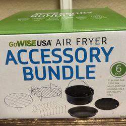 Air Fryer Accessory Bundle-GO Wise USA - NEW Still In Original Packaging 