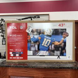 TCL 43” Tv