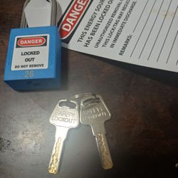 New Padlock With 2 Keys...$10