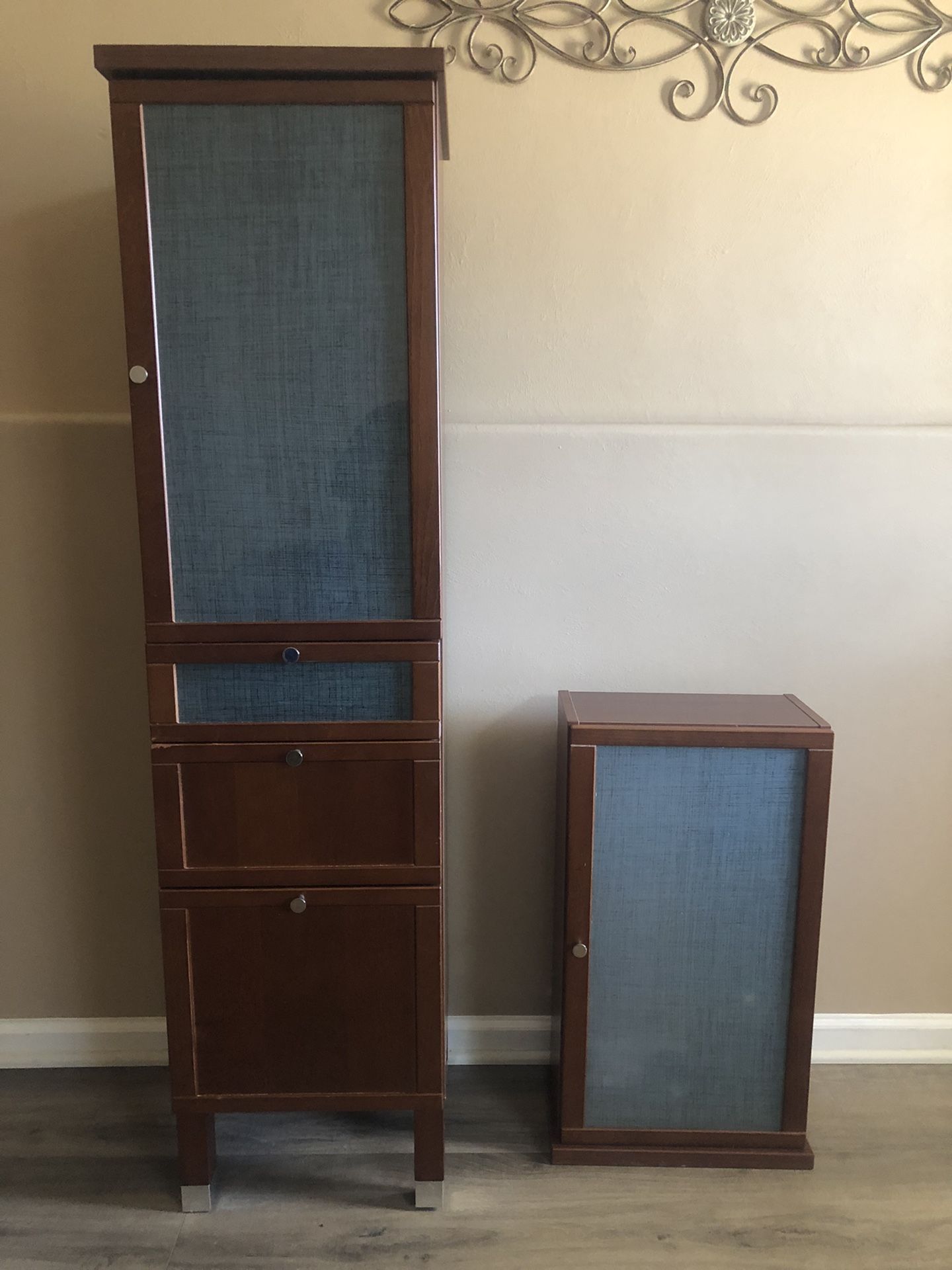 IKEA Stenskar Tall Bathroom Storage Cabinet Plus Wall Cabinet . No Longer Available From IKEA