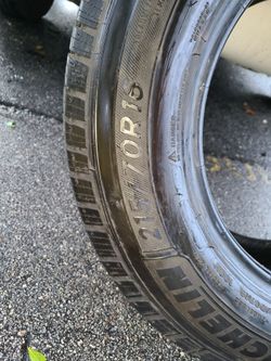 Michelin Defender LTX M/S Tire - 215/70R16 - LIKE NEW -$45