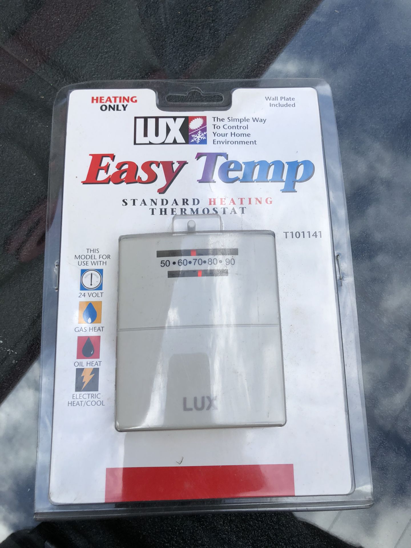 Lux Easy Temp standard heating thermostat
