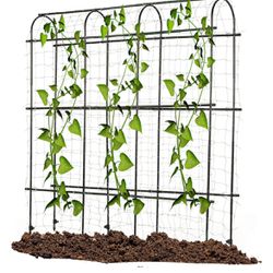 Garden Trellis For Climbing Plants | Metal Plant Support Structure For Outdoor 