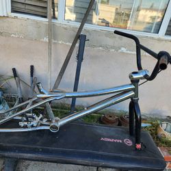 1999 "20 Chrome GT Pro Performer Bmx Frame and Fork Set