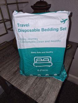 Travel Disposable Bedding Set 4-Piece