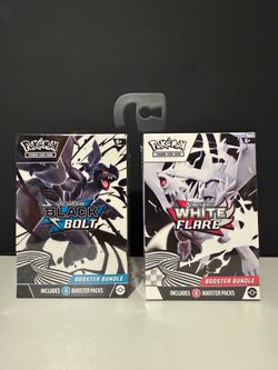 Black Bolt and White Flare booster bundles