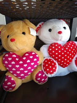 Valentine stuffed animals