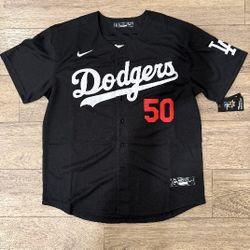 Men’s LA Dodgers Mookie Betts Black Stitched Jersey, S To 3xl