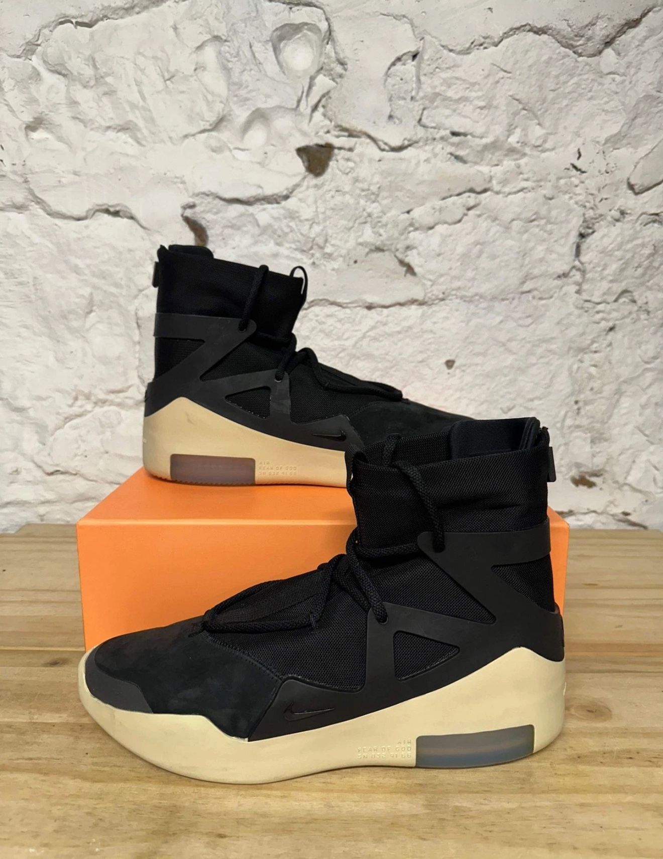 Nike Air Fear Of God 1 Black Size 11 AR4237 001