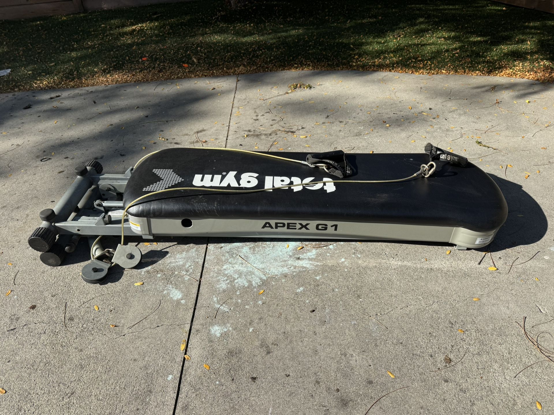 Total Gym APEX G1 Home Workout System