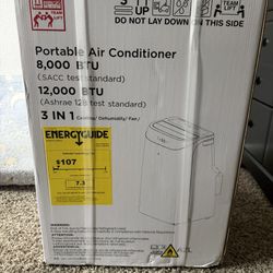 HUMHOLD 12000 BTU Portable Air Conditioner with Remote Control
