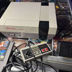 Nintendo System With Mario