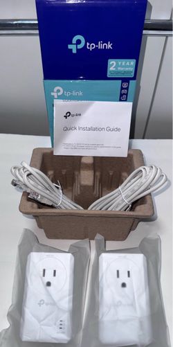 TP-Link AV1000 Powerline Ethernet Adapter Kit (2-Pack)