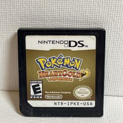 Pokemon HeartGold Nintendo DS Game Cartridge Tested & Working | 100% Authentic

