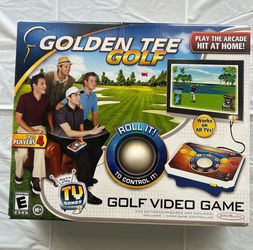 Golden Tee Golf TV Game - New Sealed - Never Opened