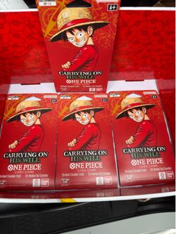 One piece 12 card booster pack