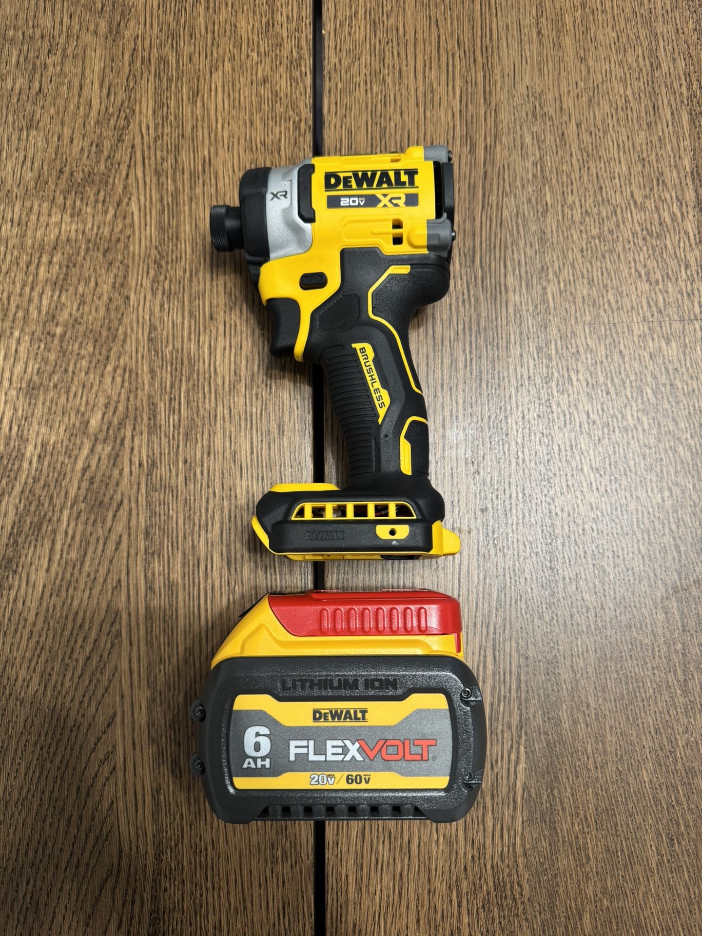 Dewalt Impact With 6AH Flexvolt Battery