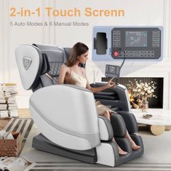 FURNIMAT Massage Chair Full Body Zero Gravity Recliner, 2026 Classic Gray