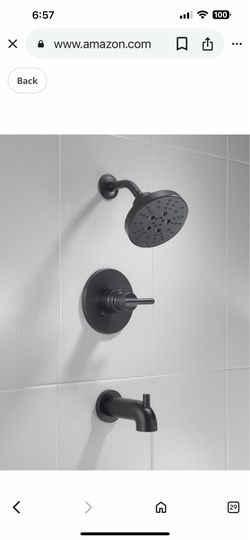 Function Tub Shower Faucet Set, Shower Trim Kit Head and Valve YLF-10B &9B$40