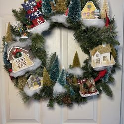 Handcrafted Winter Wreath