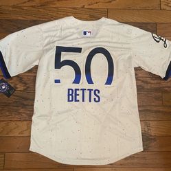 Adult and Youth Cream City Connect Los Angeles Mookie Betts Jersey