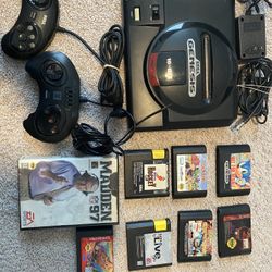Sega Genesis + 8 Games (hablo Espanol)