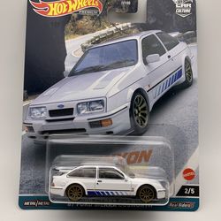 Hot Wheels Premium '87 Ford Sierra Cosworth Car Culture