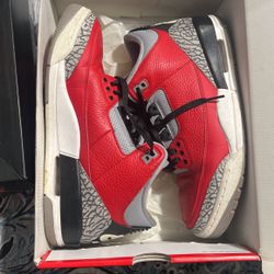 Jordan 3 Fire Red