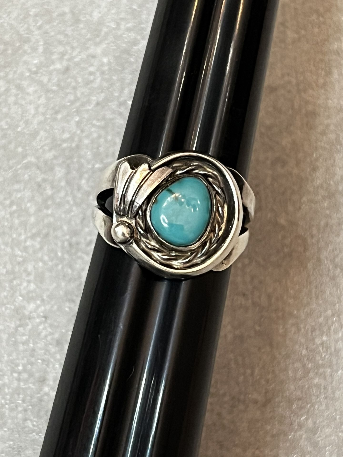Native 925 Turquoise Ring