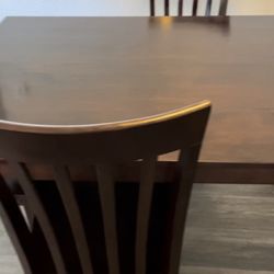 Solid Wood Table By Ashley 