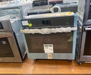 Built in Smart Wall oven GE appliance 30 inch wide stainless steel
