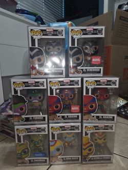 Funko Pop Lot Lucha Libre edition