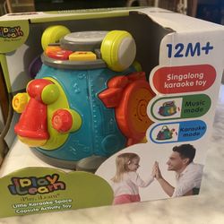 i Play, i Learn Little Karaoke Space Capsule Activity Toy