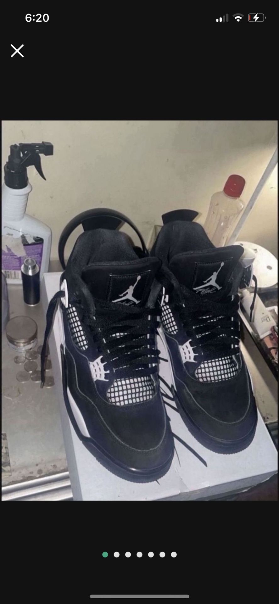 Air Jordan 4 White Thunders