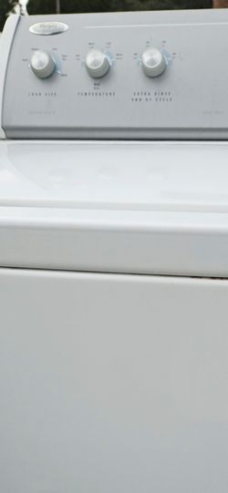Whirlpool Super Capacity Washer Warranty Included Delivery Available 