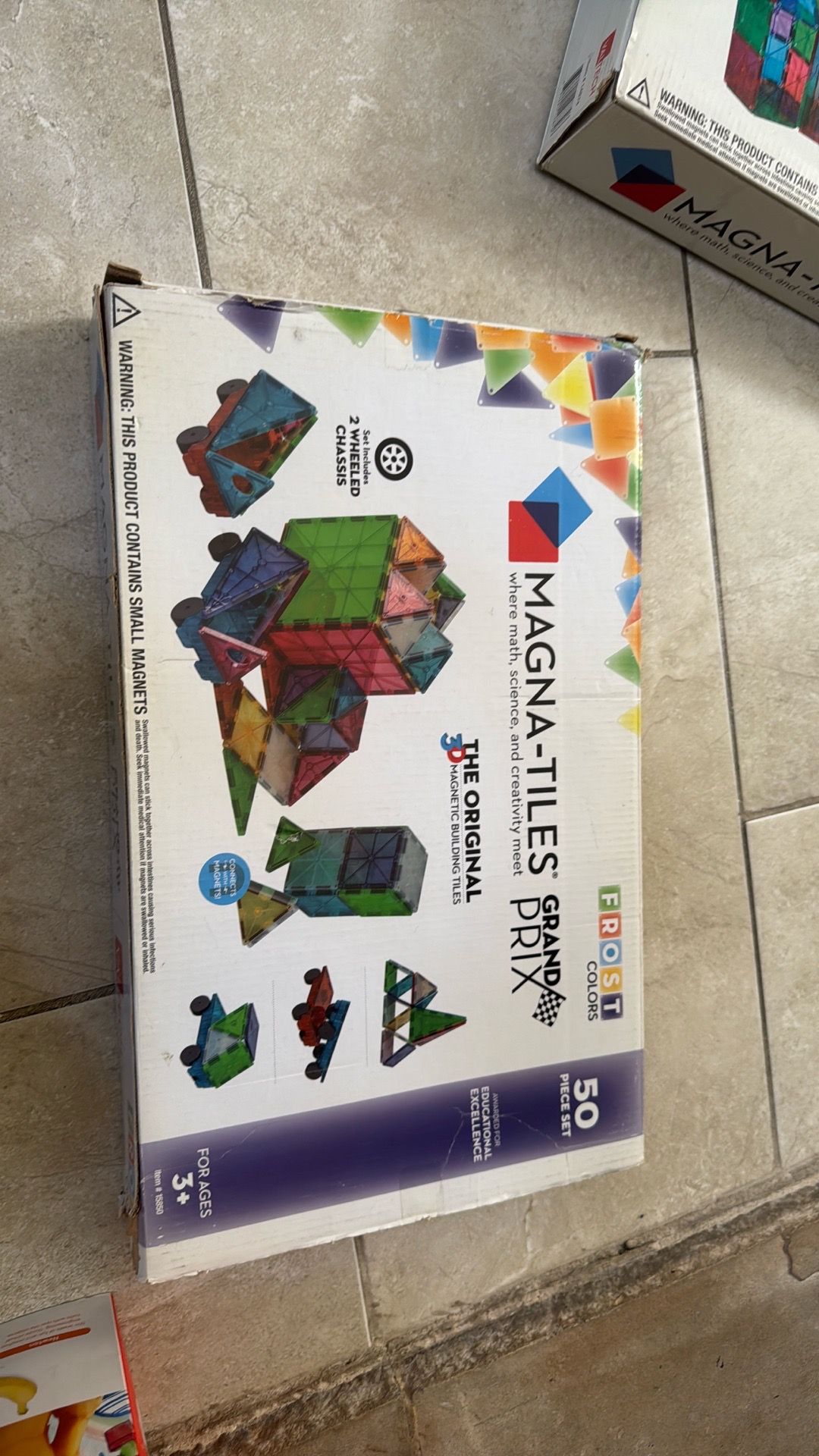 Magna Tiles grand prix 50 pc set