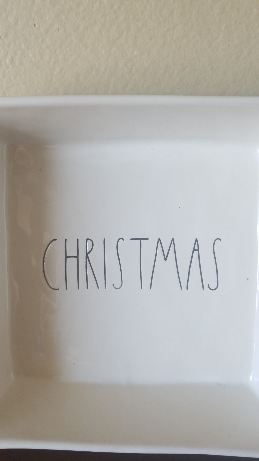 Rae Dunn Christmas bake dish