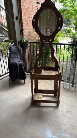 Antique umbrella hat stand