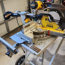 12-in Double Compound Sliding Dewalt Saw DWS780